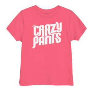 Sir crazy pants logo shirt PINK (Toddlers)